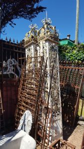 Iron columns